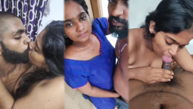 Mallu Young Couple Kissing – Blowjob & Fucking Video