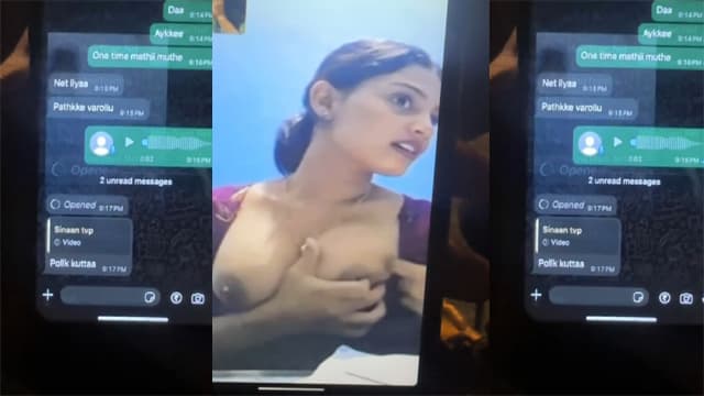 Tamil Girlfriend Showing Boobs Sex Mms Online