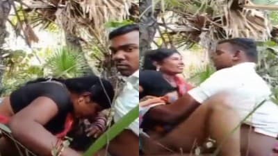 Tamil Nadu Aunty Outdoor Saree blowjob Videos