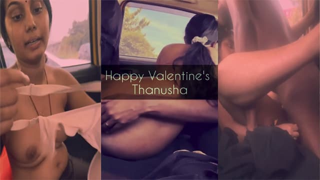 Valentine’s Day Tamil Lovers Sex Car Blowjob Free