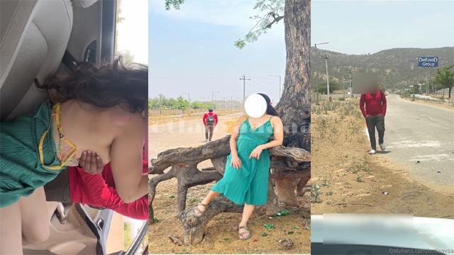 SexyIndianWife hotlaavaa BG Outdoor Dares Viral