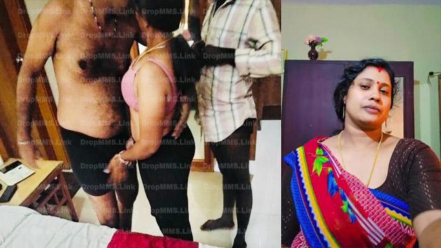 Hot Theni Cuckold Wife Shared Threesome Deeply Fucked